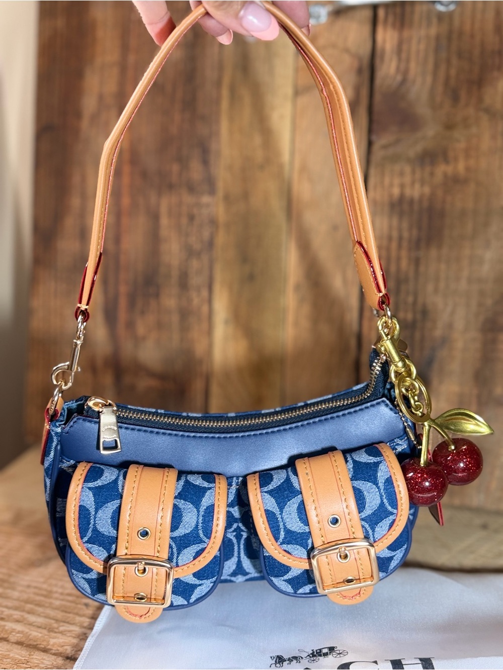 Coach Ashton Bag in Signature Denim 💙✨👜
